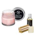 Набор для ухода за обувью из замши и нубука роза MAVI STEP Aurora Kit