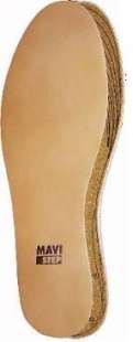 Кожаные стельки MAVI STEP Leather Cork, 35-46 р.