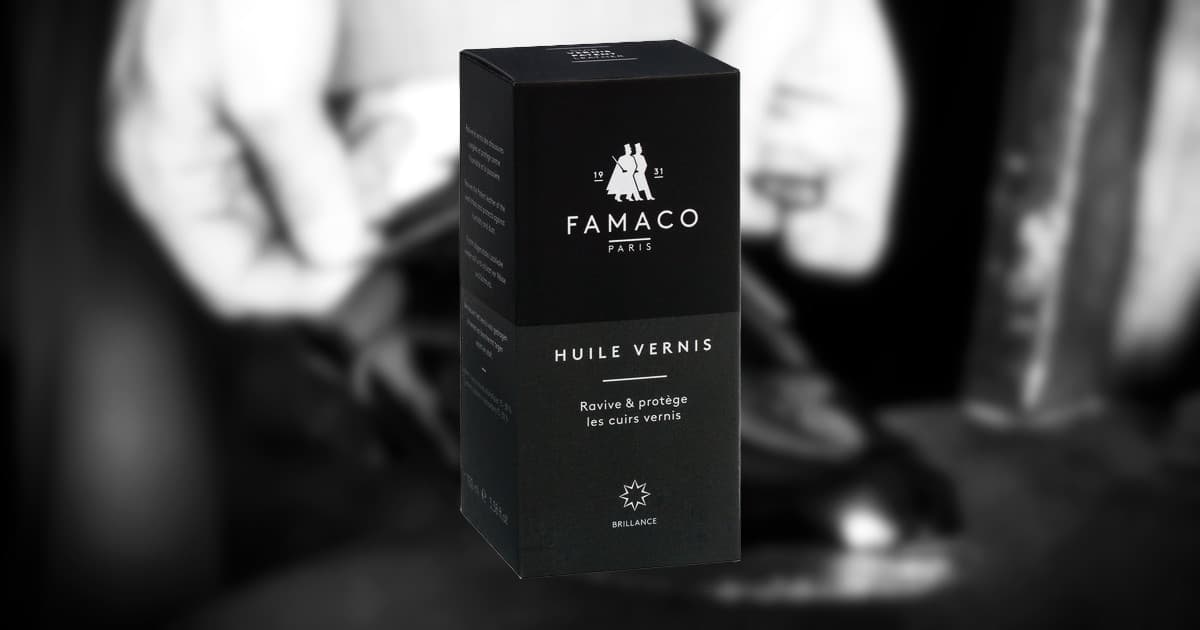Очиститель для лакированной кожи Famaco Huile Vernis, 100 мл