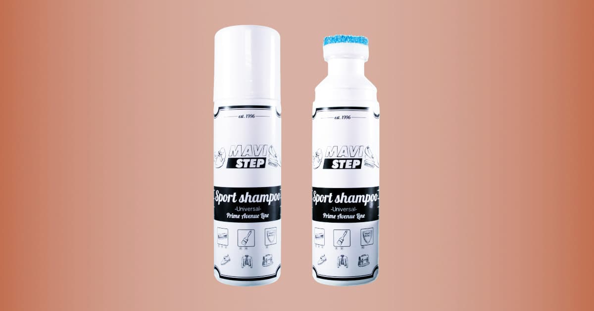 Средство для чистки кроссовок и спортивной обуви MAVI STEP Sport Shampoo, 75 мл