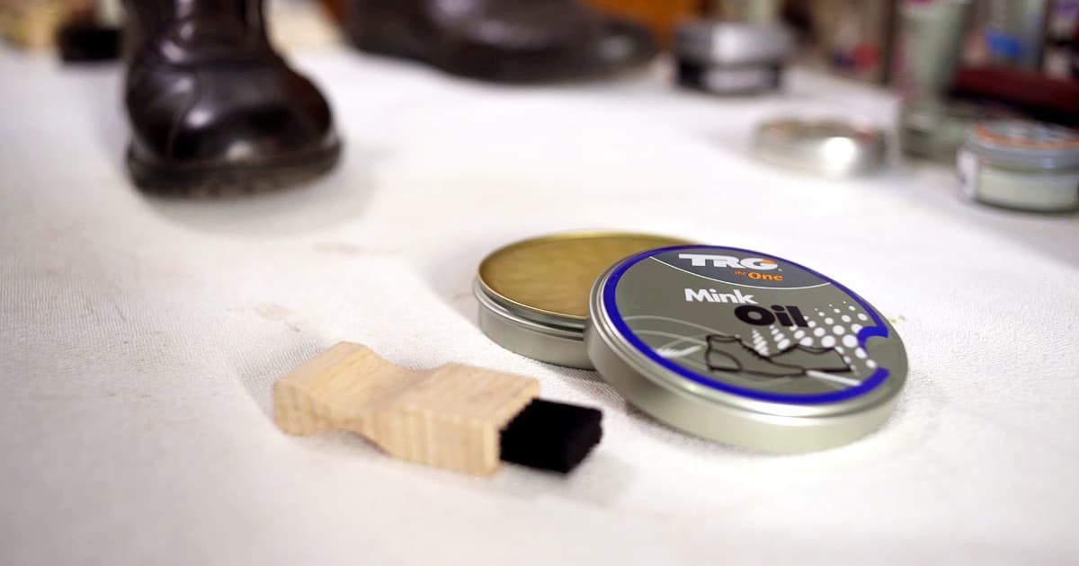 Норковый жир для обуви TRG Mink Oil, 100 мл